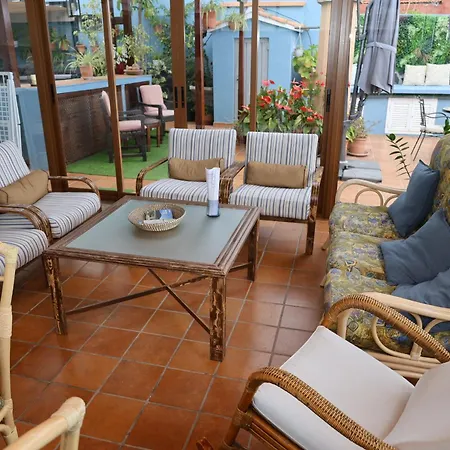 別荘 Casa Con Jardin Y Jacuzzi Realejo Alto