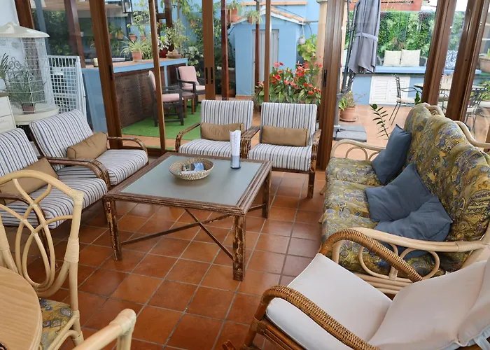 別荘 Casa Con Jardin Y Jacuzzi Realejo Alto